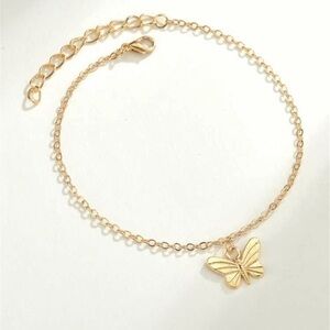 3/$30 💛 Butterfly Charm Anklet